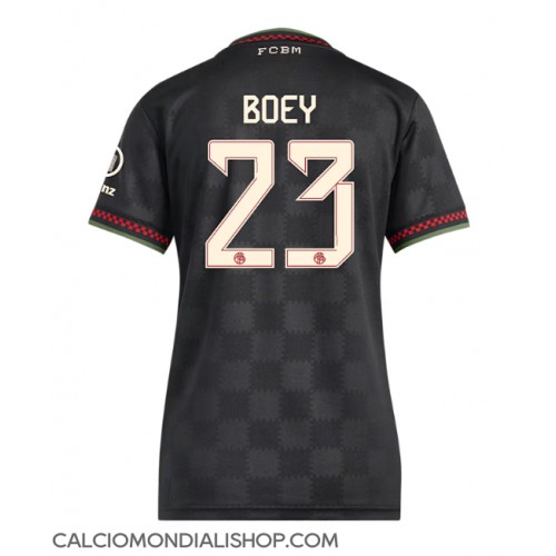 Maglie da calcio Bayern Munich Sacha Boey #23 Terza Maglia Femminile 2025-26 Manica Corta